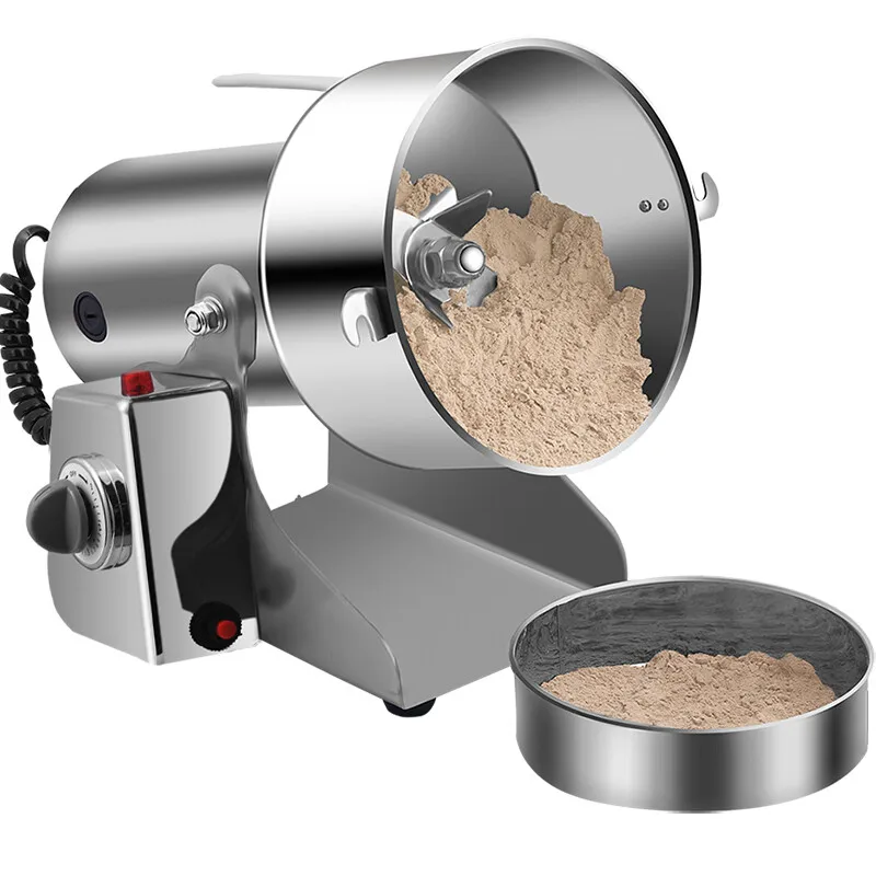 Pulverizer Household Commercial Stainless Steel Grinder Grinder Electric Dry Grinding Machine 1000G 220V