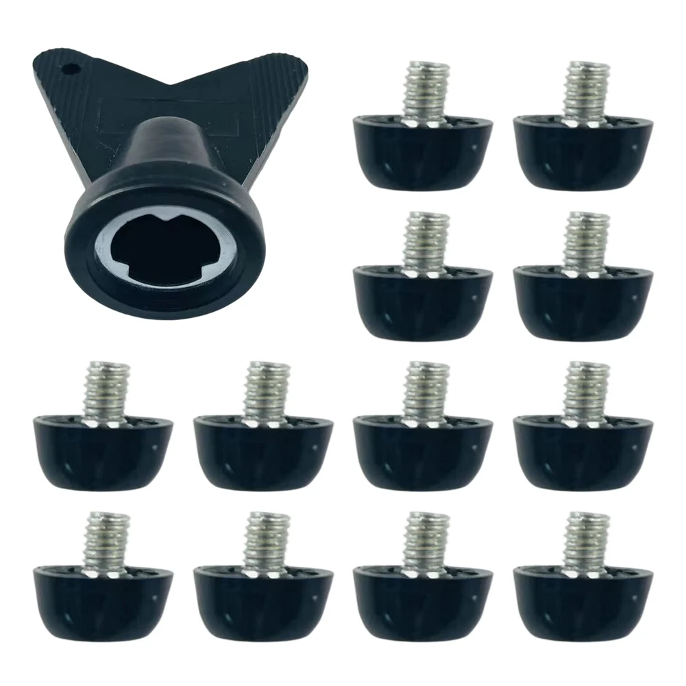 For Sports Performance Football Boot Studs Non-slip Footwear Hiking Shoe Accessories Compatible With 5mm Thread