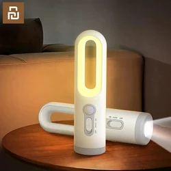 Xiaomi Mijia LED hareket sensörü gece lambası 2 1 taşınabilir yatak odası banyo okuma kamp aydınlatma çocuk besleme göz bakımı başucu