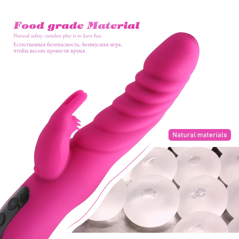 7 Speeds Rabbit Dildo Vibrator G Spot Stimulator Clitoral Massager Vibration Female Vaginal Masturbator Sex products For Couples