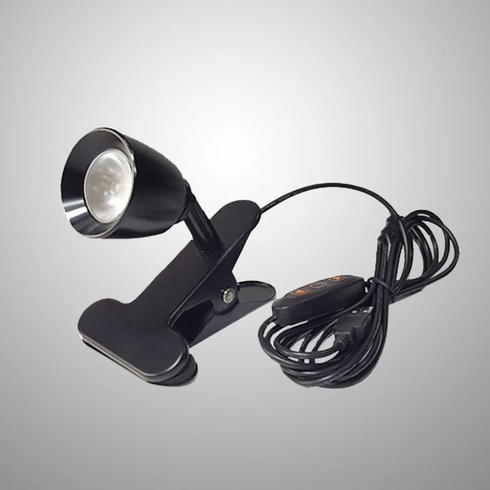 

LED Clip on Reading Lamp USB Rechargeable Book Light for Laptop Pc Notebook Portable Desk Reading Light Black White