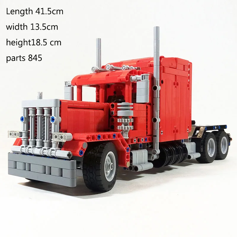 

IpinMOC Peterbilt Truck MOC-24330 379 Heavy Truck Building Block Assembly Model DIY Educational Toy Birthday Gift