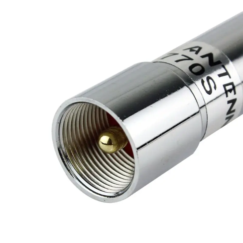 Серебристый NAGOYA NL-770S, двухдиапазонный UHF/VHF 144/430 МГц 2,15/3,0 дБи, дропшиппинг