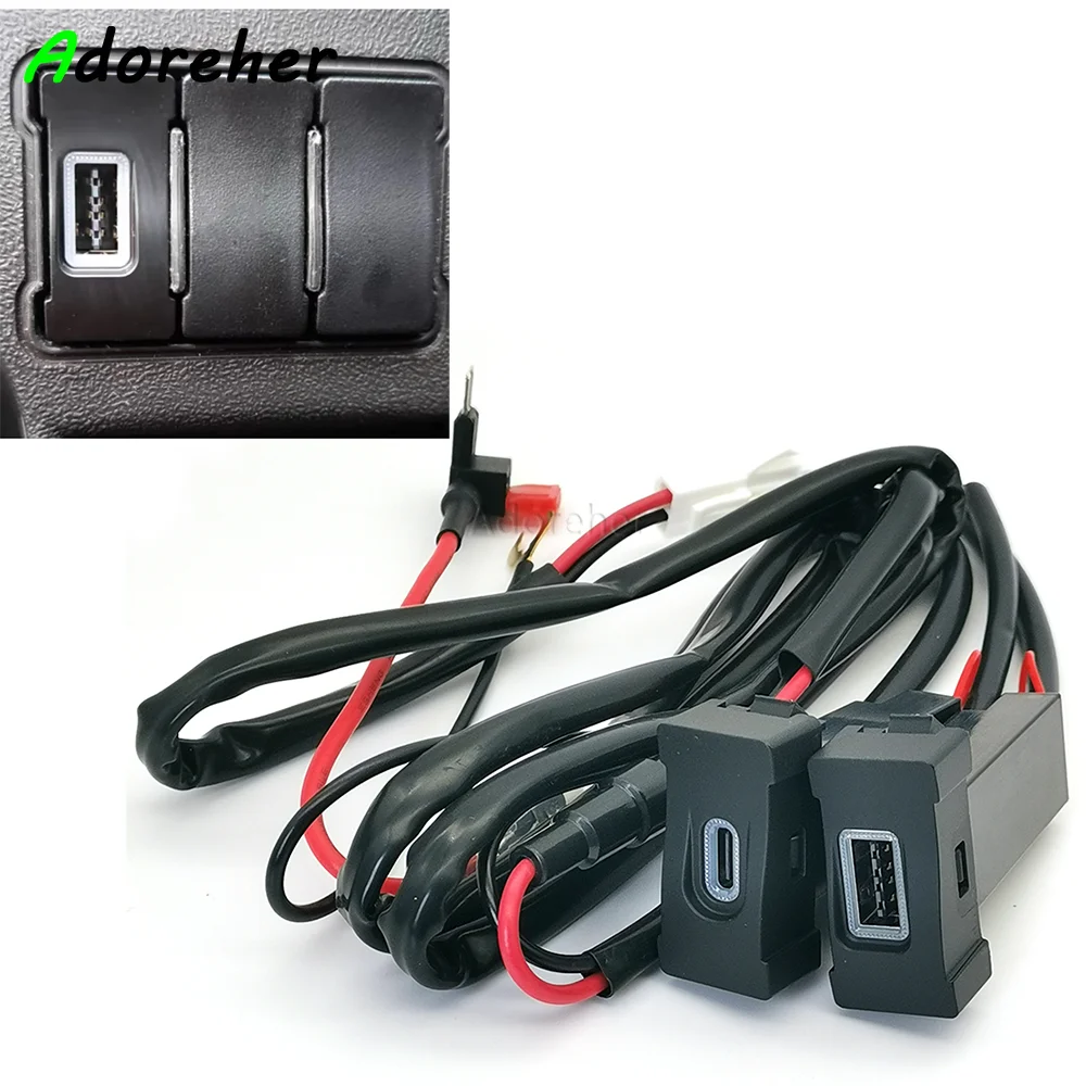 

Quick Charger Car Charger QC3.0 USB Interface Socket Fast Car Charger Use For Iveco Daily