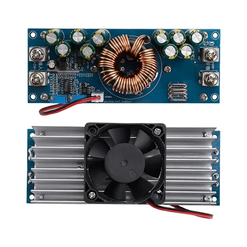 DC-DC 1200W 50A/800W 28A Adjustable Voltage Reduction Power Supply Module DC Power Converter For Voltage Reduction Systems