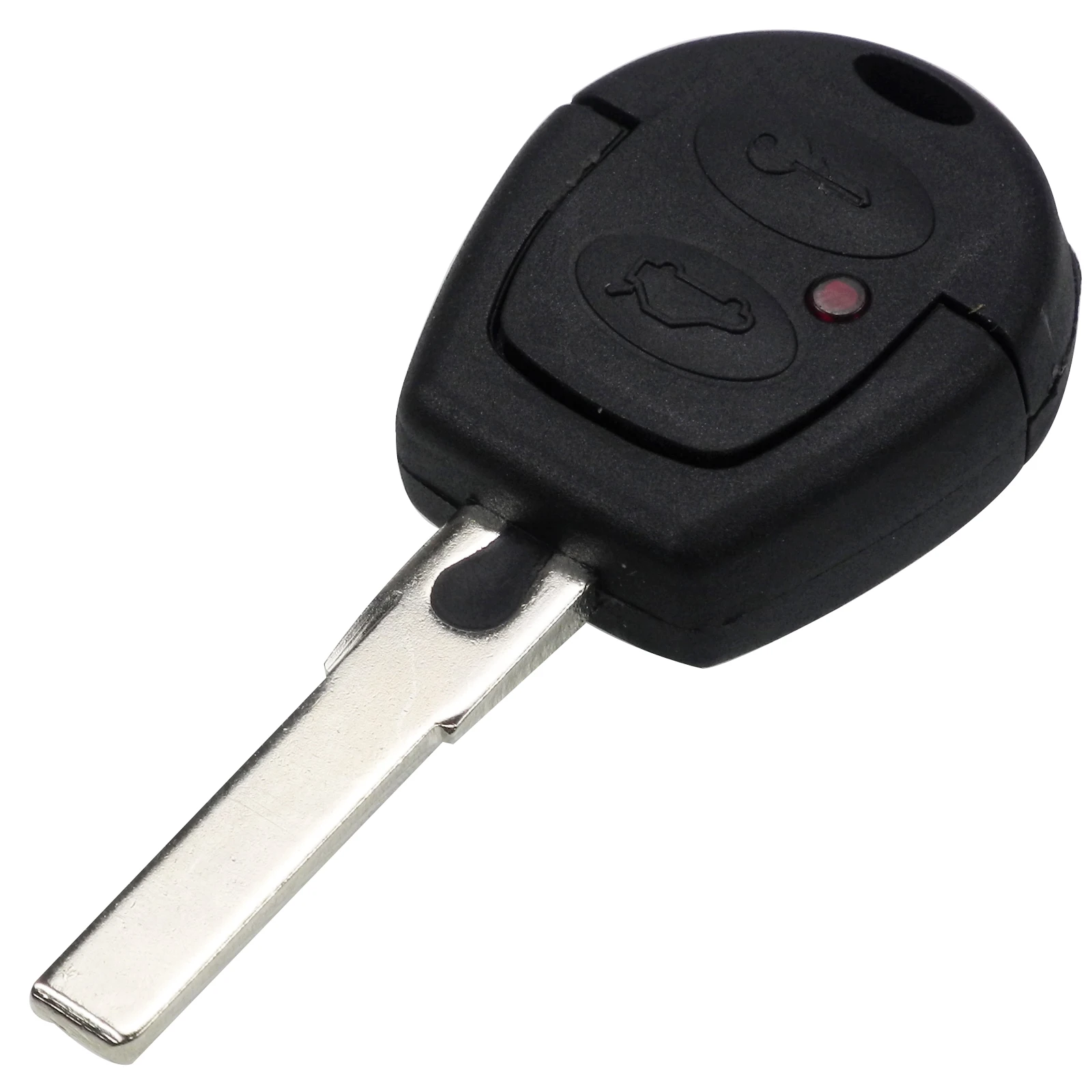 jingyuqin Remote Car Key Shell Case For VW Polo Golf Jetta Sharan Seat Leon SKODA FABIA OCTAVIA 2 Button