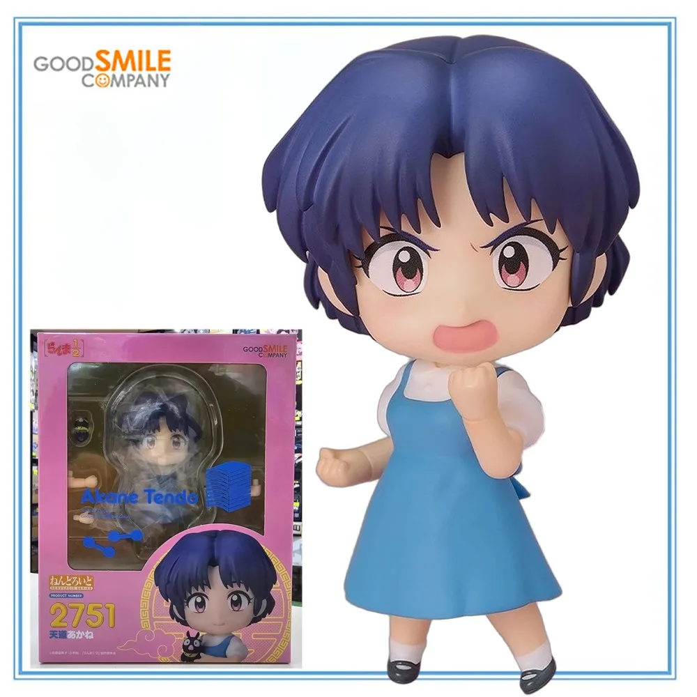 

100% оригинал в наличии Good Smile Company Nendoroid ( # 2751) Ranma 1/2 Tendou Akane P-Chan Модель Украшение Коллекция Серия