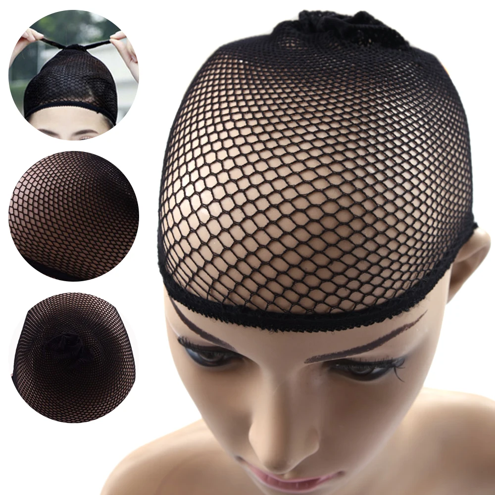 

Wig Caps for Women Black Mesh Wig Caps Wig Hair Net Unisex Elastic Stocking Wigs Cap Dome Mesh Wig Cap for Men Women Makeup