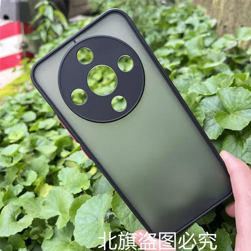 For Honor X9D/X70 Case Simple Skin-Feel Frosted Drop-Proof PC Cover For Honor X7d Shockproof Bumper Fudan