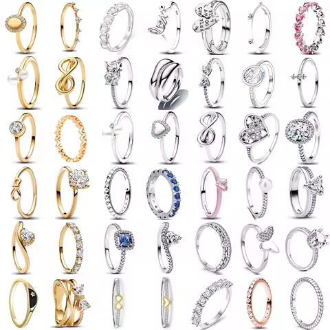 High Quality New Luxury 925 Sterling Silver Love Arrow Star Friend Wedding Ring Set Suitable For Women Tiki jewelry Party Gifts