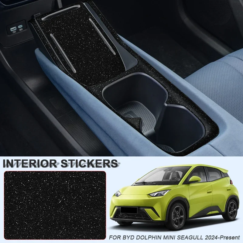 

Car Carbon Interior Sticker Lifting Window Panel Decal For BYD DOLPHIN MINI SEAGULL 2024-Present Gear Inner Door Protective Film