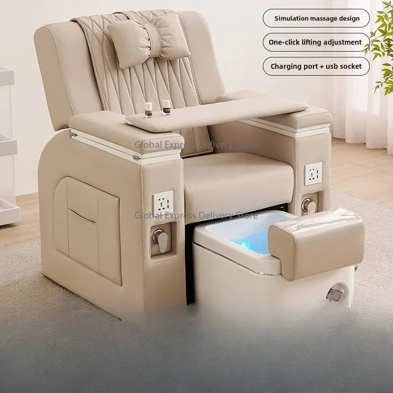 

Multifunctional foot foot bath sofa chair manicure foot wash sofa electric massage recliner