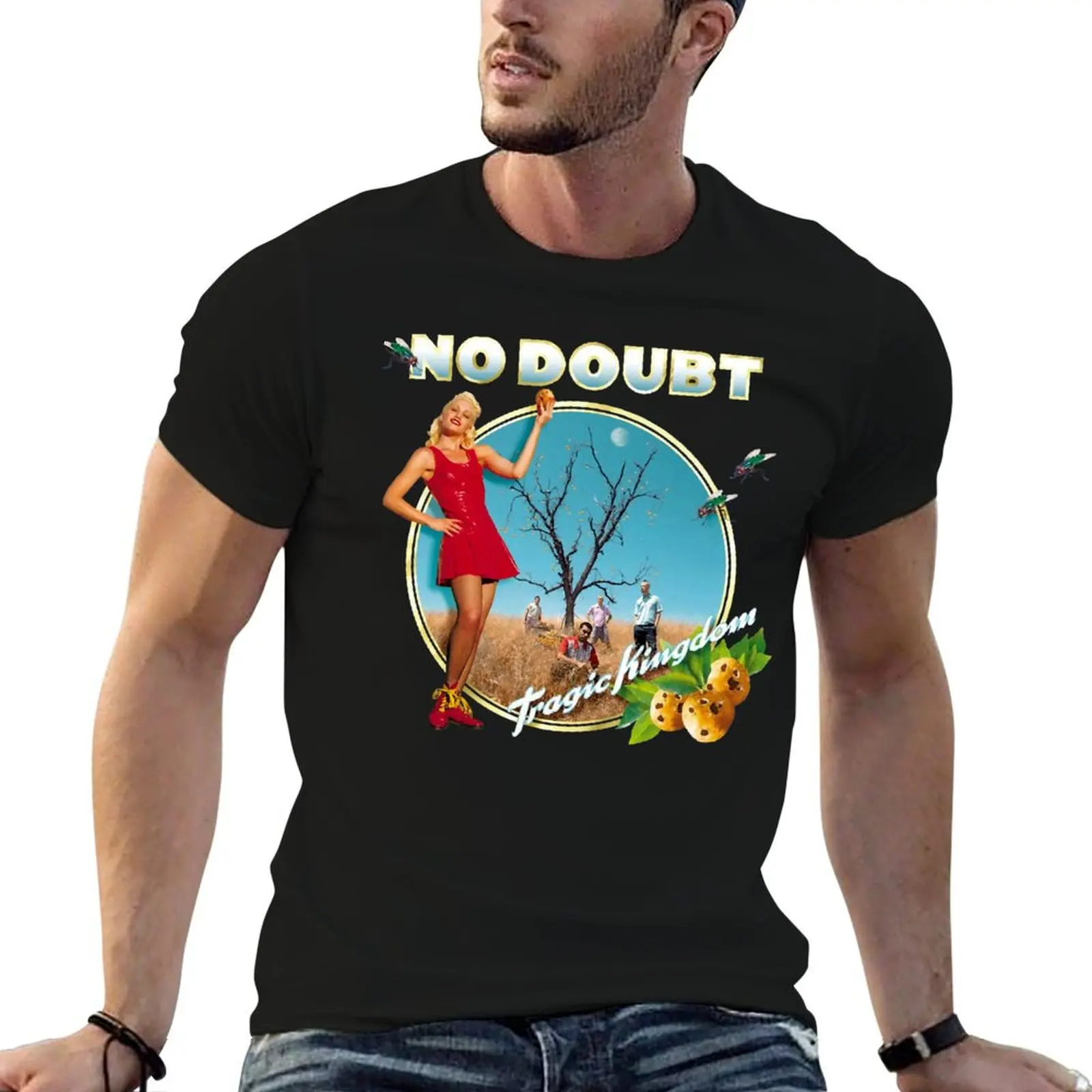 No Doubt Band Tragic Kingdom T-Shirt Simple Graphic Design T-Shirt