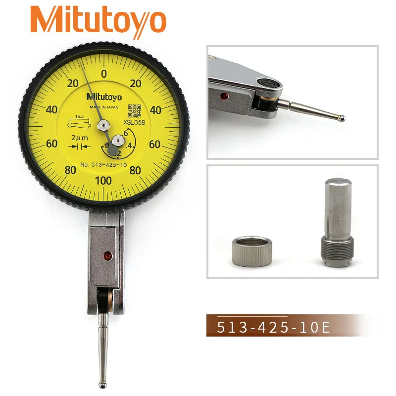 Mitutoyo-indicador de Alavanca Indicadores de Discagem Japão Made Faixa de Medição 0.6 mm 002 01000 513425-10e Ti-152ex