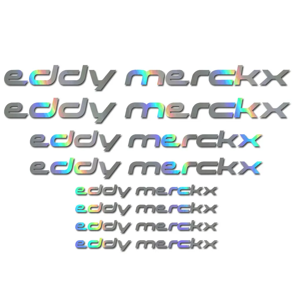 For Eddy Merckx Bicycle Ride Race Bike Frame Sticker DecalFrame Decals Stickers Kit