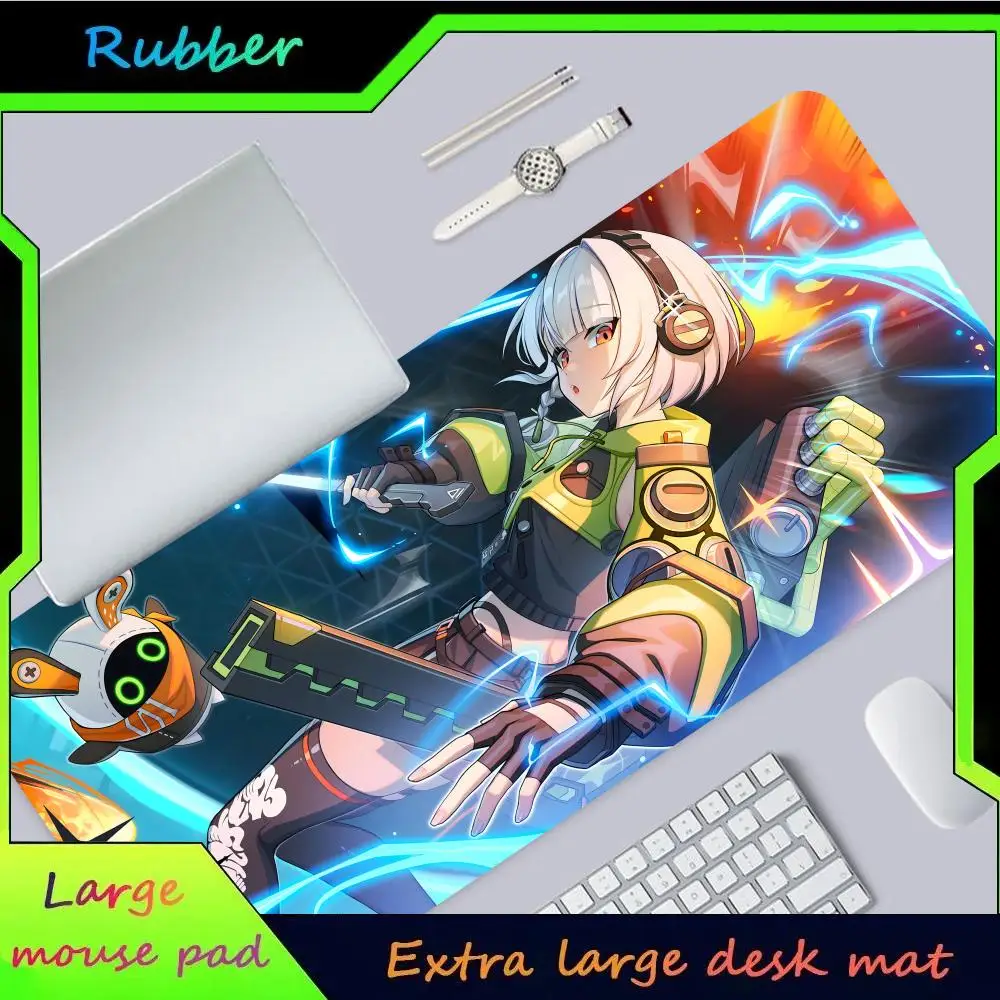 

Cool Anby Zzz MINISO Mouse Pad Hot Large Game Mause Pads XL Lock Edge Size For Gamee Give Gifts Daughter Boy Brother Friend Worl