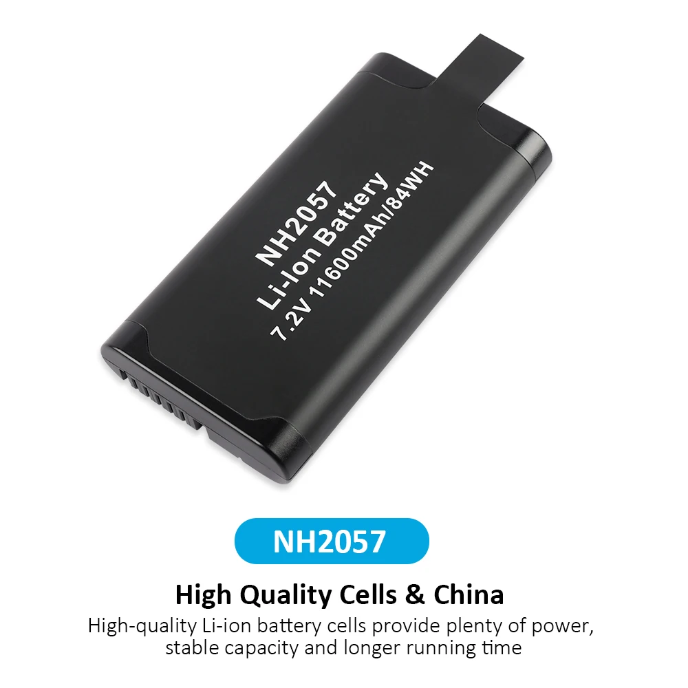 NH2057 7.2V 84WH Replacement Industrial Tester Battery For Inspired Energy GR101351 NH2057ZD29 NH2057GE29 NH2057HD34 11.6Ah/98WH