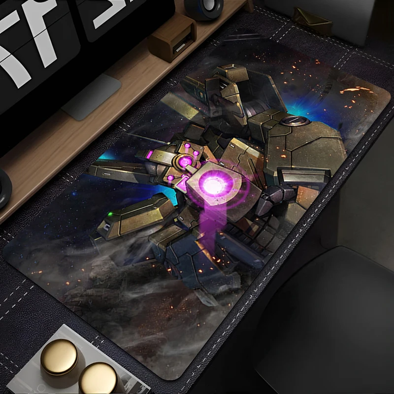 Tappetino per mouse Nuovo Guerriero meccanico Tappetino per mouse grande Tappetini per mouse Tappetino per mouse da gioco per ufficio Tappeto per laptop morbido antiscivolo Tappetino per mouse per PC desktop