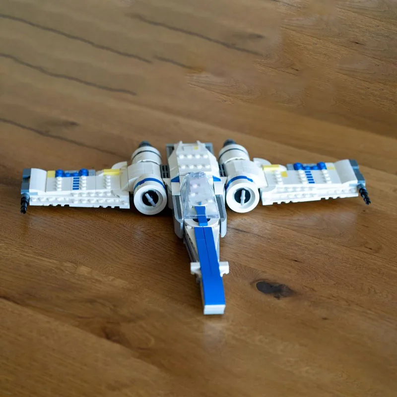 423 pièces Space War Z-95 Headhunter 75399 modèle alternatif MOC personnaliser bloc de construction modulaire enfants modèle bricolage jouet cadeau d'anniversaire