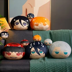 30cm BLEACH Plush Toy Cute Japanese style Printed pillow Toushirou Ichigo Rukia Renji Byakuya Plushies Cute Doll Gifts Fans