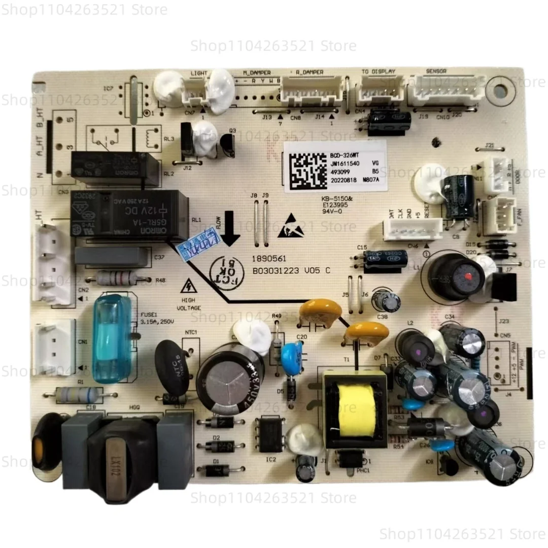 New 1611540 1890561 B03031223 Refrigerator Fridge Main PCB Power Control Board for Hisense BCD-326WT, Fagor FFK6735BX