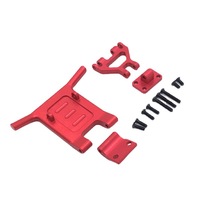 Suitable for WLtoys 144001 144002 124016 124017 124018 124019 RC car universal metal upgrade, front bumper modification