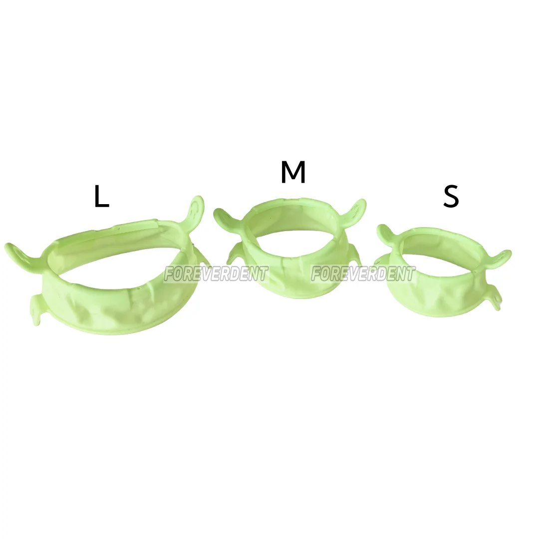 2~20pcs Dental Lip Cheek Retractor Mouth Opener Smile Face Saliva Tube Holder Optragate L/M/S Green/White