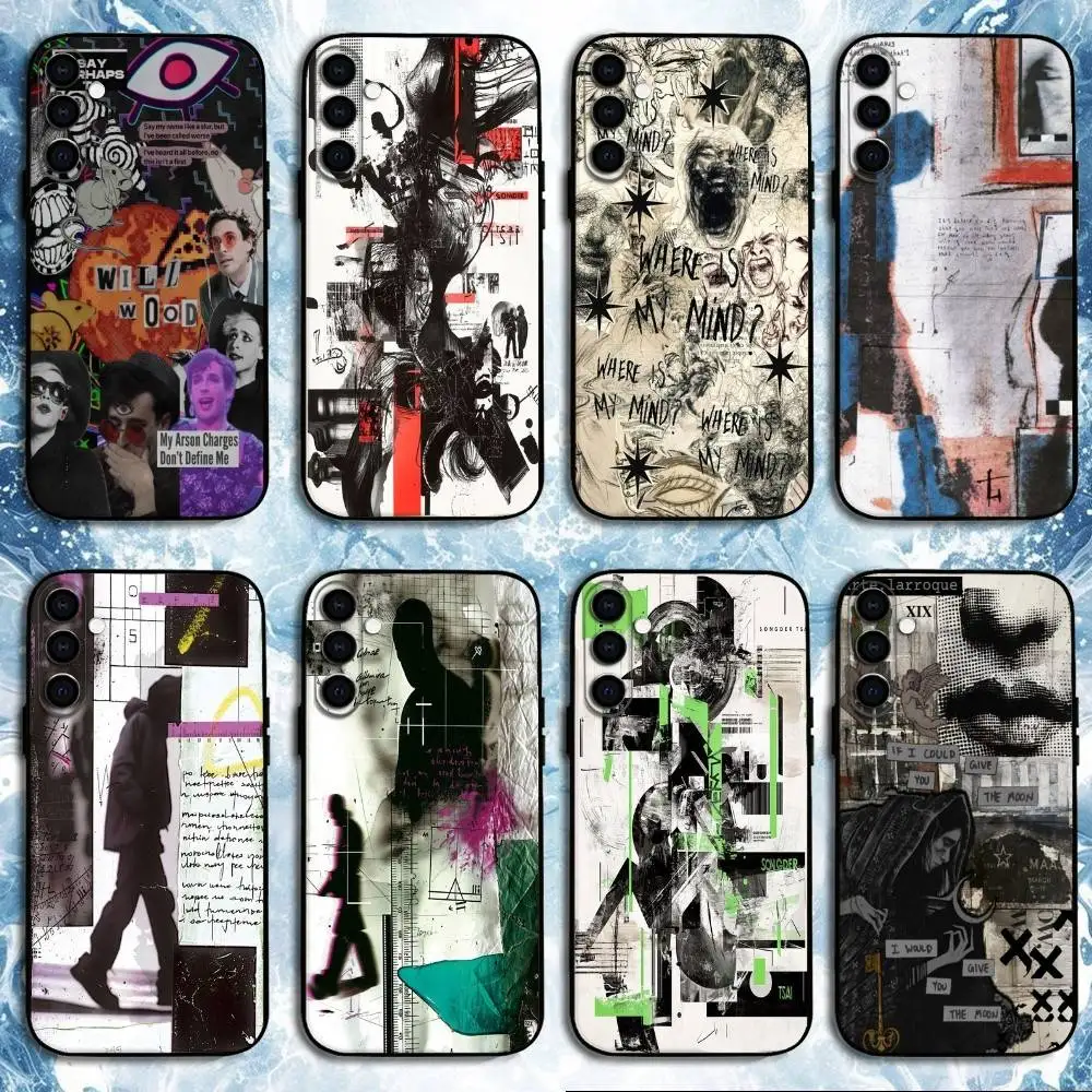 

Broken picture mosaic Phone Case For Samsung Galaxy A73,A72,A71,A70,A53,A52,A51,Others Soft Black Shell