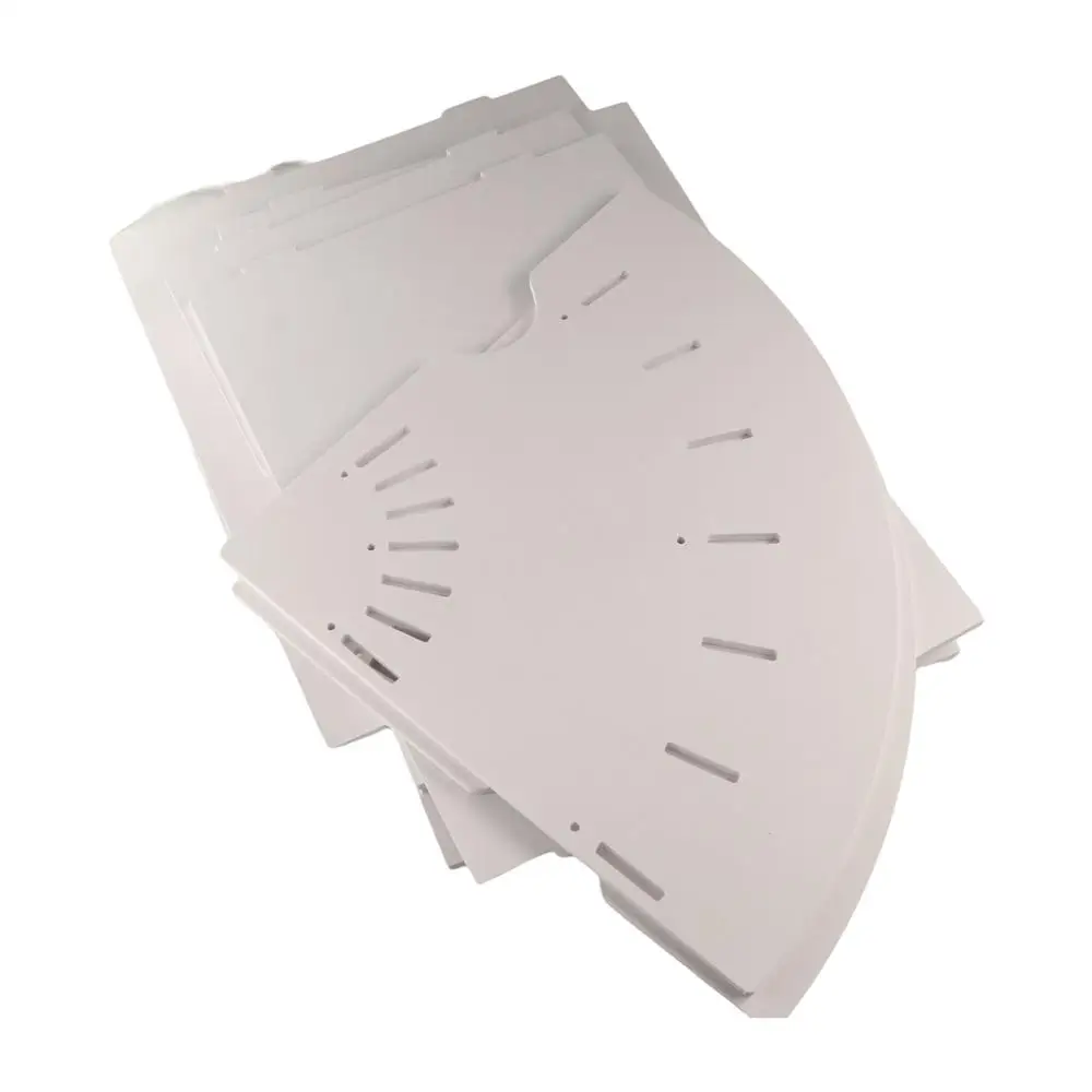 Простой настольный органайзер в форме веера, прочный, простой в использовании держатель для файлов, экономия места, прочная стойка для журналов, настольная стойка