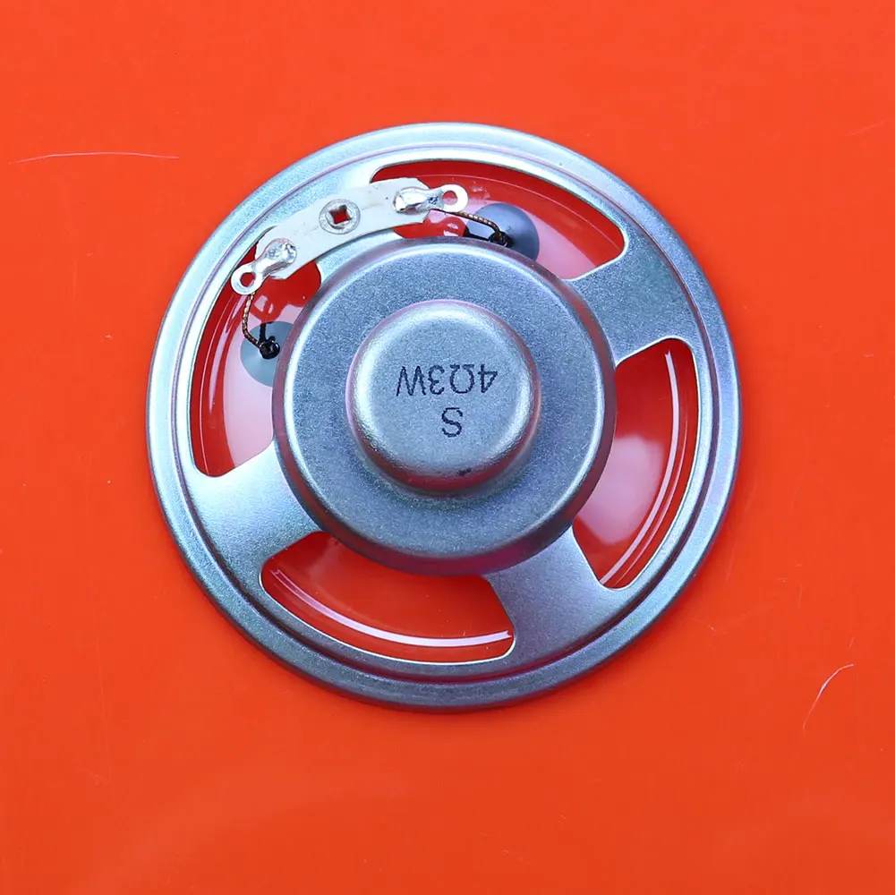 JCD 1Piece Ultra-thin Saterproof Speaker 4/8 ohms 3W 2W 1W 3/2/1watt 8R 4R LoudSpeaker Diameter 57MM 40MM
