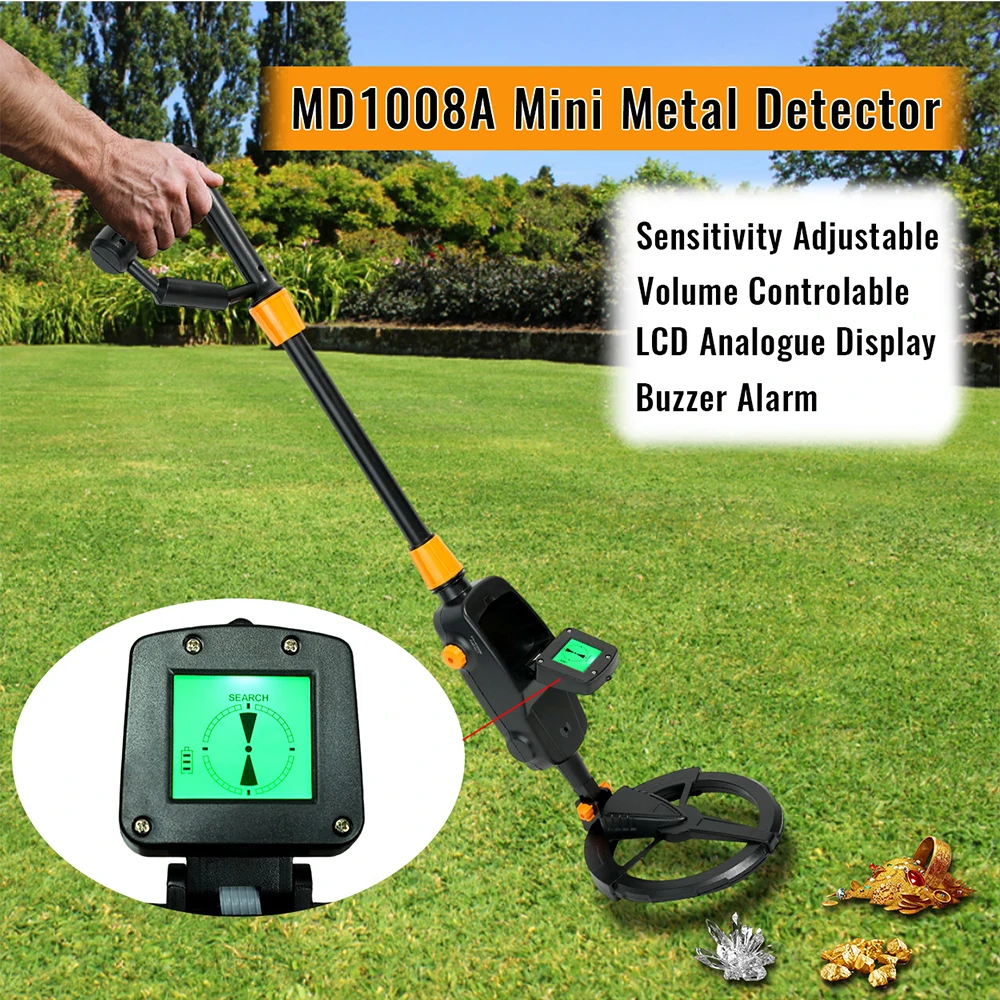 7.4 Inch Waterproof Kid Metal Detectors Gold Detector Lightweight Search Coil (24