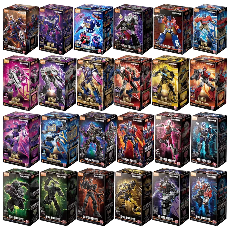 

Строительные блоки Blokees Transformers The Fallen Optimus Prime, сборная модель игрушки, украшение для рабочего стола, подарки на день рождения для детей