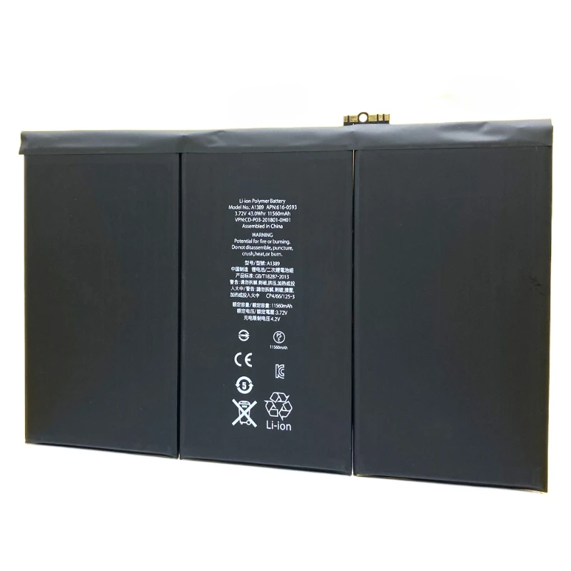 For IPad3 IPad4 A1458 A1403 A1416 A1430 A1433 A1459 A1460 A1389 with Tracking Number NEW 11560mAh Tablet Battery