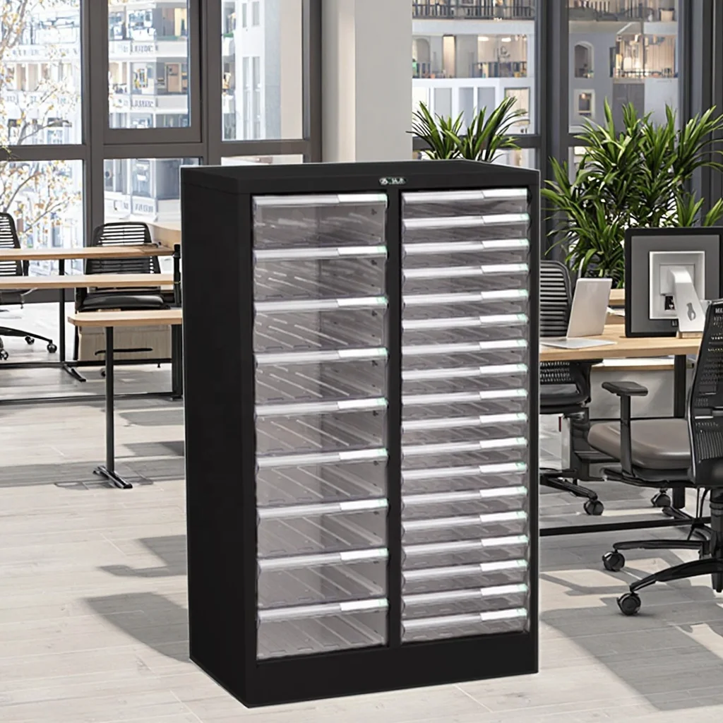 Modern Style Steel Iron Metal Storage Cabinet For Home Office Studio Gymnasium Warehouse-for Storing Documents And Books