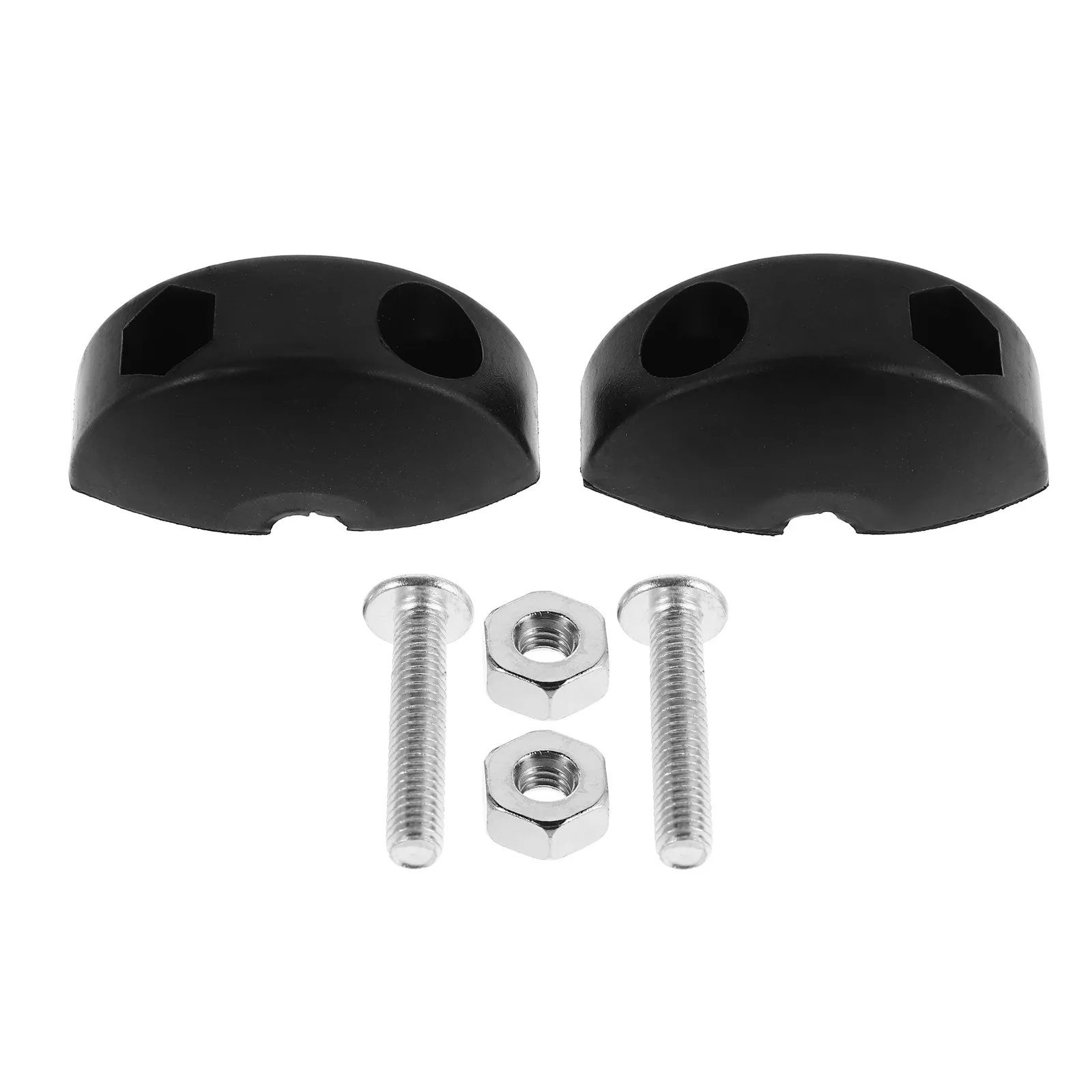 

2Pcs Retractable Air Hose Reel Solid Rubber Adjustable Hose Stopper Replacement Parts Prevent Damage Compressor Tool