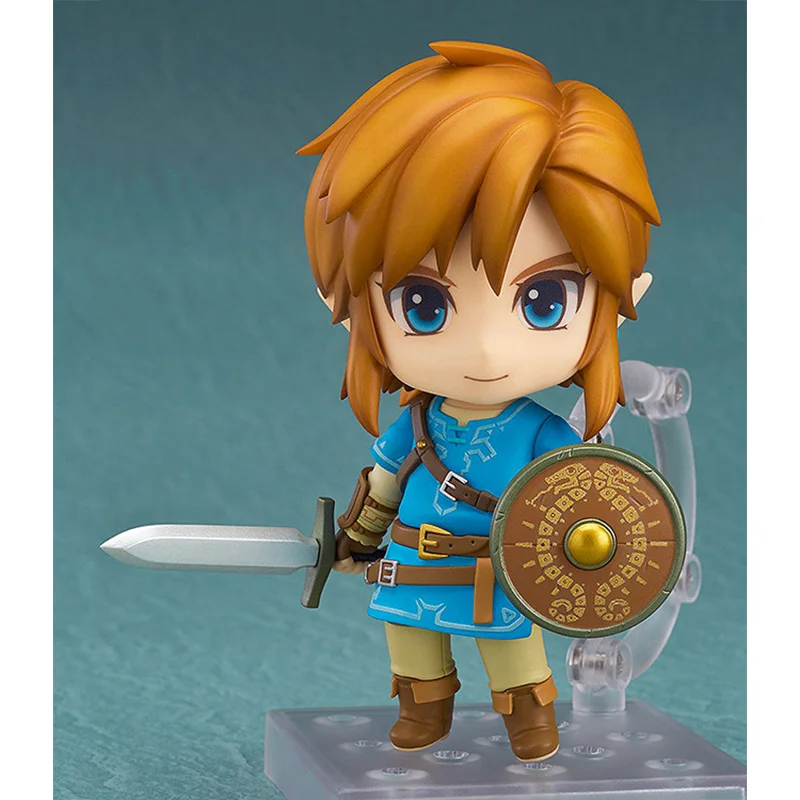 متوفر في المخزون ابتسامة جيدة GSC 733 Nendoroid أسطورة زيلدا لينك التنفس من البرية Ver DX طبعة الشكل أنيمي عمل نموذج اللعب