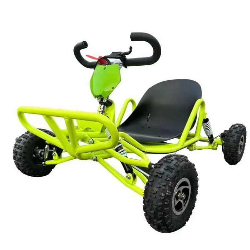 

Mini Off-road Motorcycle Kart Single Person All Terrain ATV Kart Four-wheel Fuel Outdoor Drift