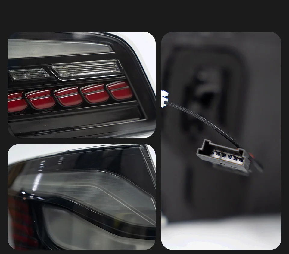 AKD Tail Lamp for BMW F10 F18 5 Series LED Tail Light 2011-2016 528i 530i Rear Fog Brake Turn Signal Automotive Accessories