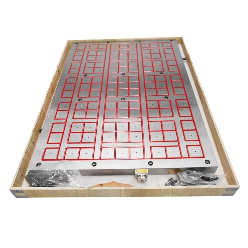 CNC Electro Permanent Magnetic Clamping Plate Chuck Table NCD50 For Cnc Milling Machine Applications