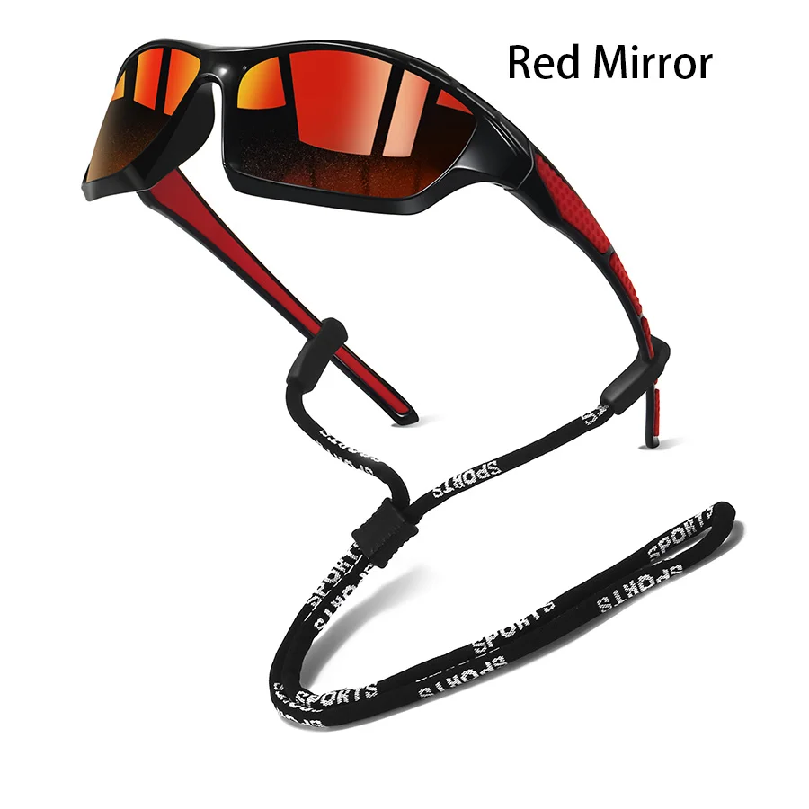 Modische Unisex-Sportsonnenbrille mit Ketten-Design und Farbverlauf für Autofahren, Angeln, Laufen und Bergsteigen – Detail 4