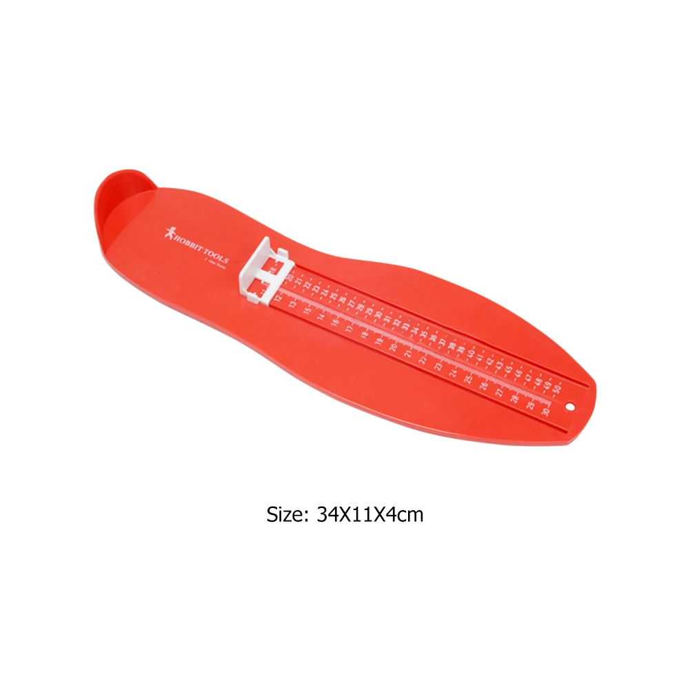 Foot Measure Tool Gauge Feet Length Width Shoes Size Measuring Ruler for Adults