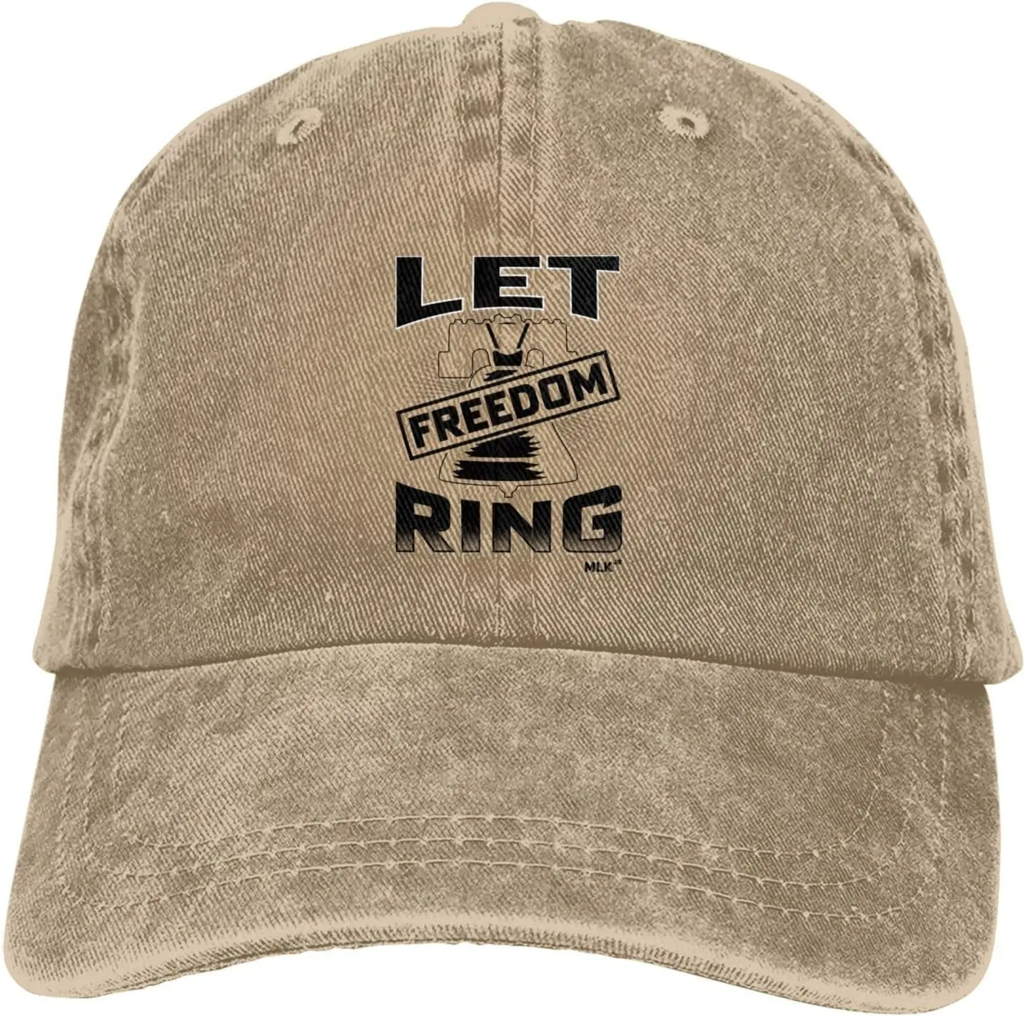 

Let Ring Martin Luther King Jr. Day 1 Baseball Cap Golf Dad Hat Adjustable Cotton Hat Men Wome One Size