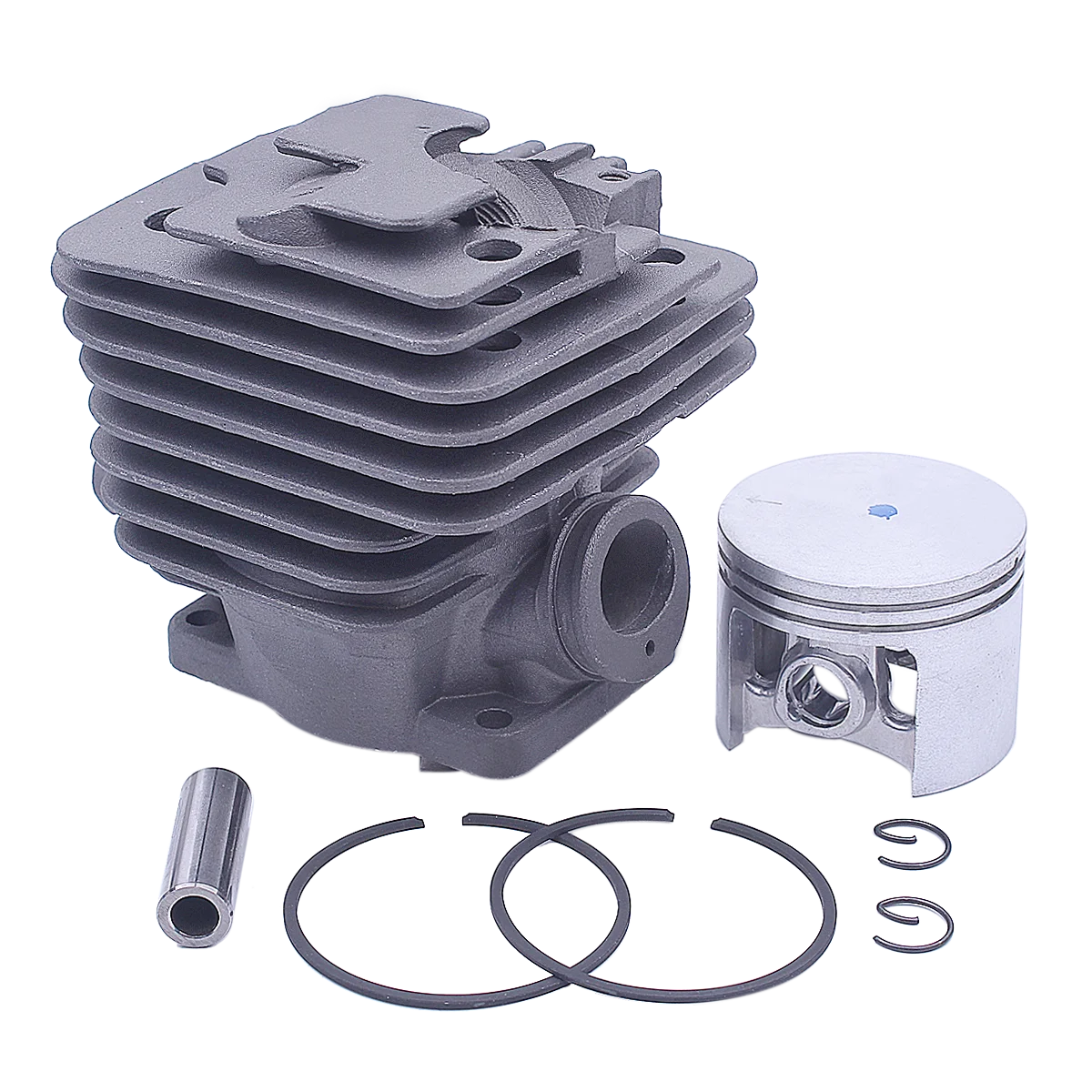 49mm Cylinder Piston Kit For Stihl MS361 MS 361 Chainsaws Replacement 1135 020 1202 Big Bore Nikasil Pin Ring Circlips