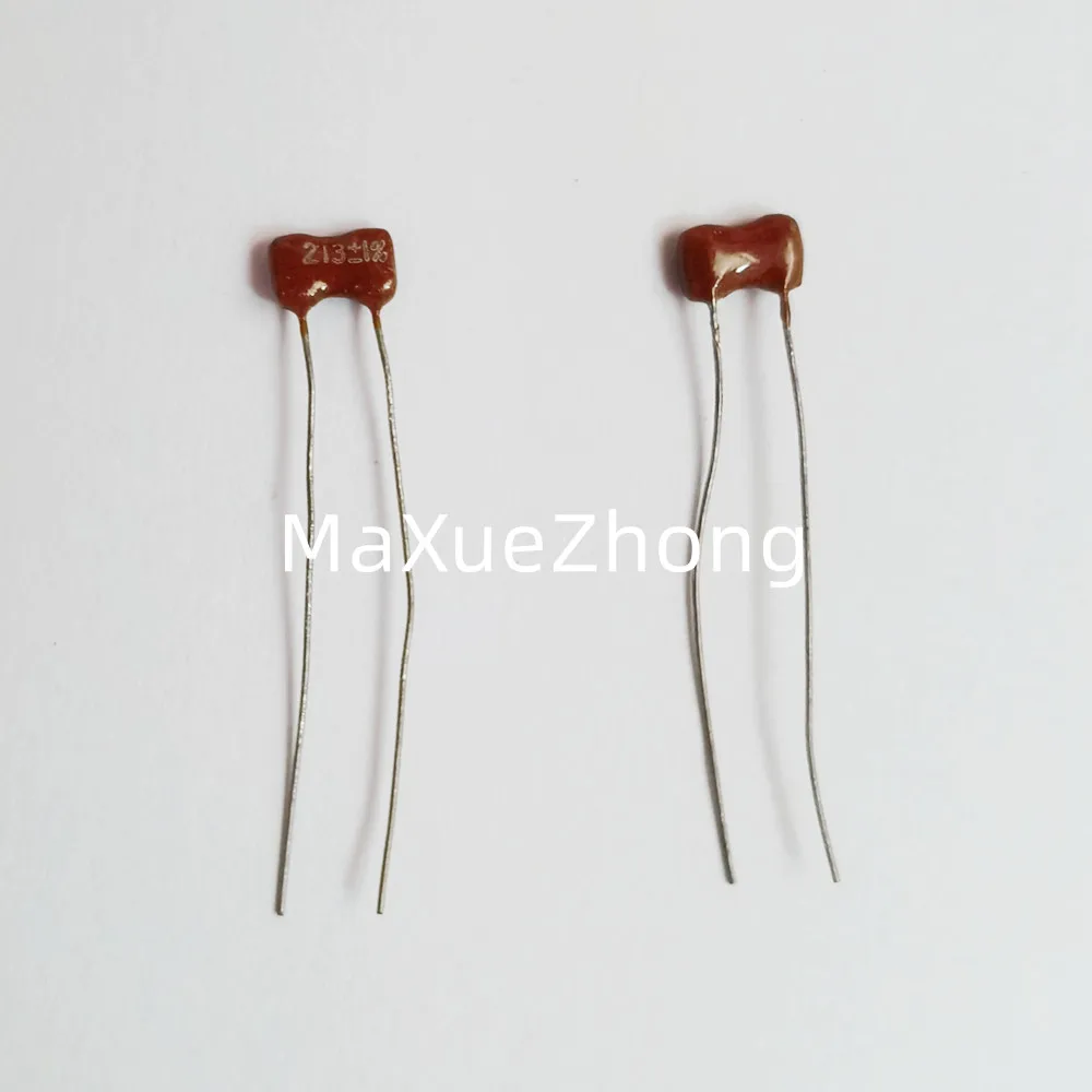 Original new 100% 100v213pf 1% instead of 220pF 2x4x7mm P=4MM silver mica capacitor (Inductor)