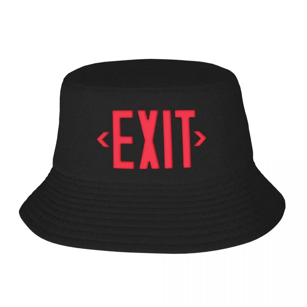 Exit Sign Bucket Hat Horse Hat Snap Back Hat Caps For Men Women's