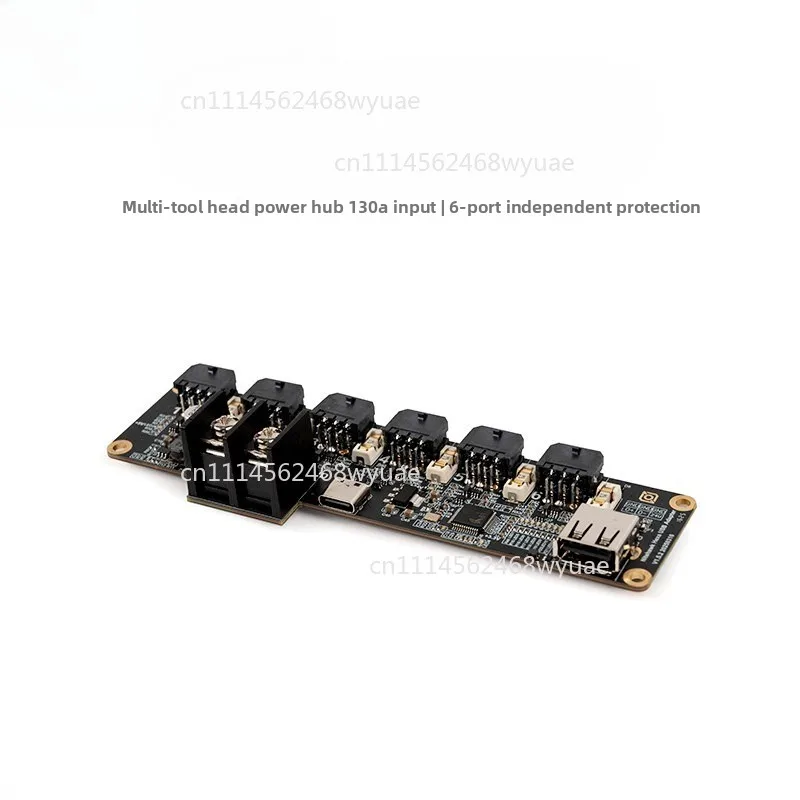 Nitehawk Hexa 6‑Way USB Tool Head Hub, 24V Multi‑Nozzle Distribution Toolboard 3D Printer Expansion Accessory