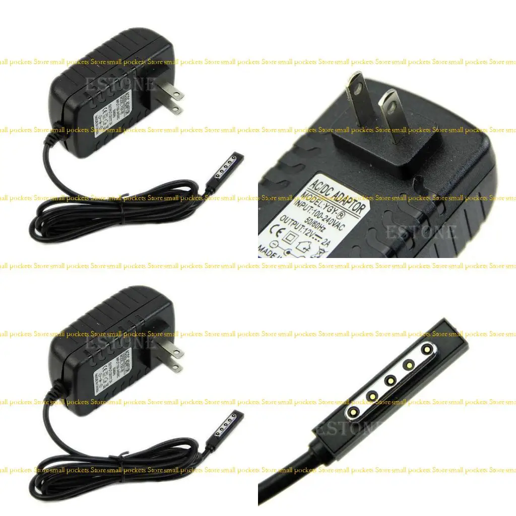 

R1WD US AC Travel Home Power Adapter Wall For Microsoft Surface for Windows f