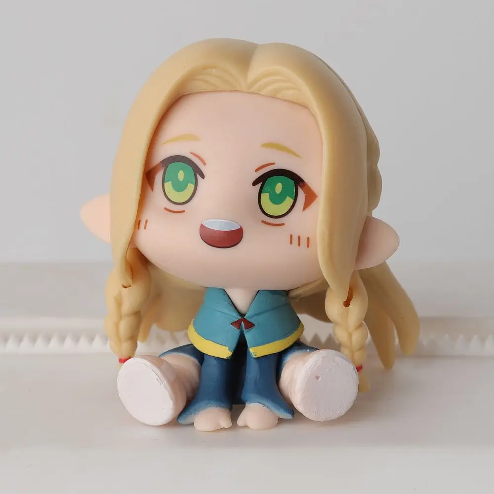 6pcs/set Action Anime Delicious in Dungeon Izganda Laios Touden Marcille Donato Falin Touden Chilchuck Tims Izutsumi Figure Toys