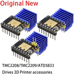 TMC2208 TMC2209 ATD5833 V2.0 With Heat Sink Stepper Motor Driver StepStick 3d Printer Parts 2.5A 256 Subdivision Silent Printing