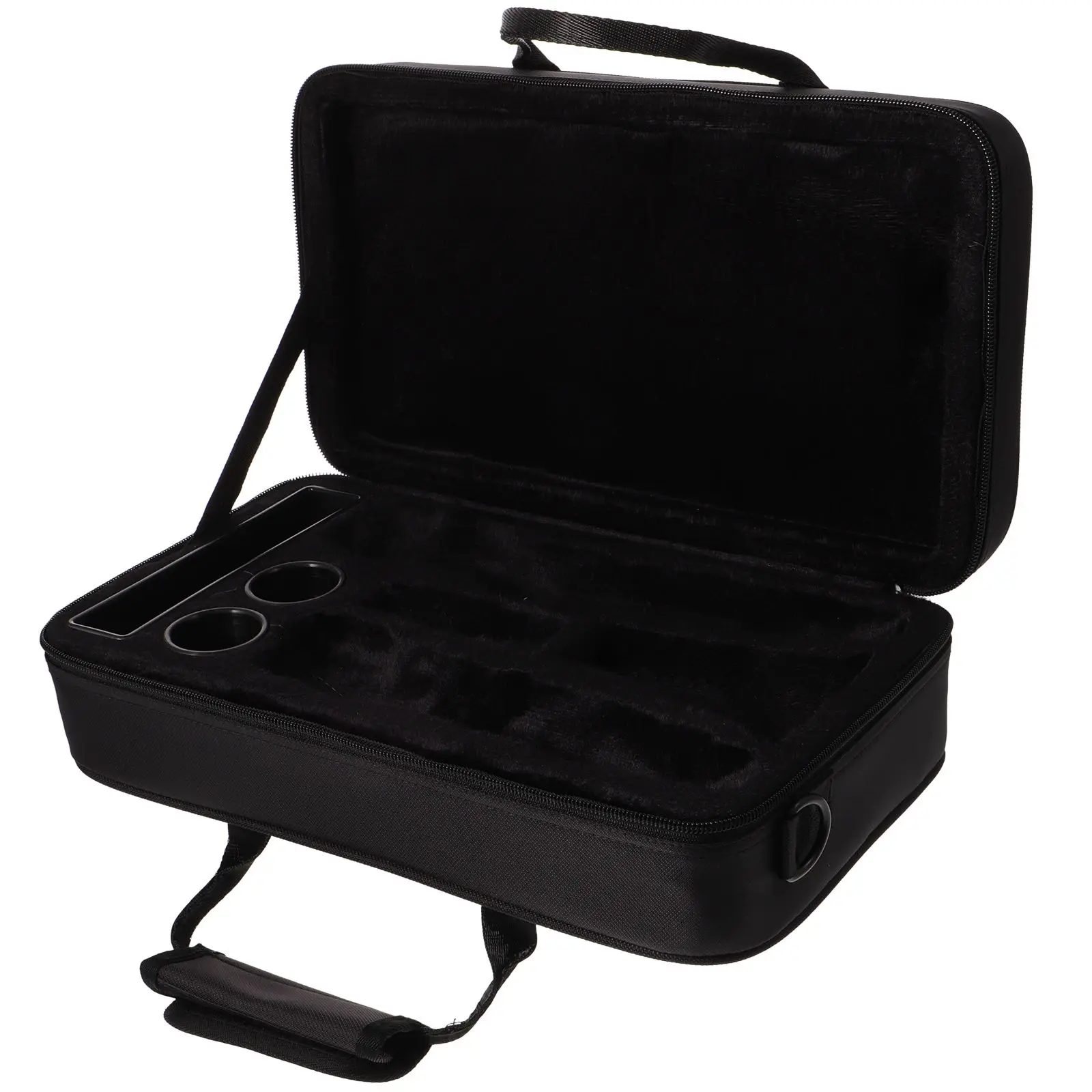 

Clarinet Backpack Black Tube Square Box Portable Anti Stress Oxford Fabric Music Instrument Bag Storage Case Pouch